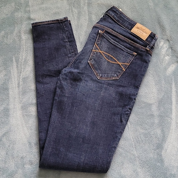 Abercrombie & Fitch jeans jeggings sz 2R 26 - Picture 5 of 6